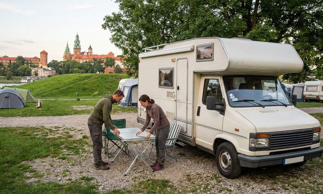 RV travel section-1 for Krakow