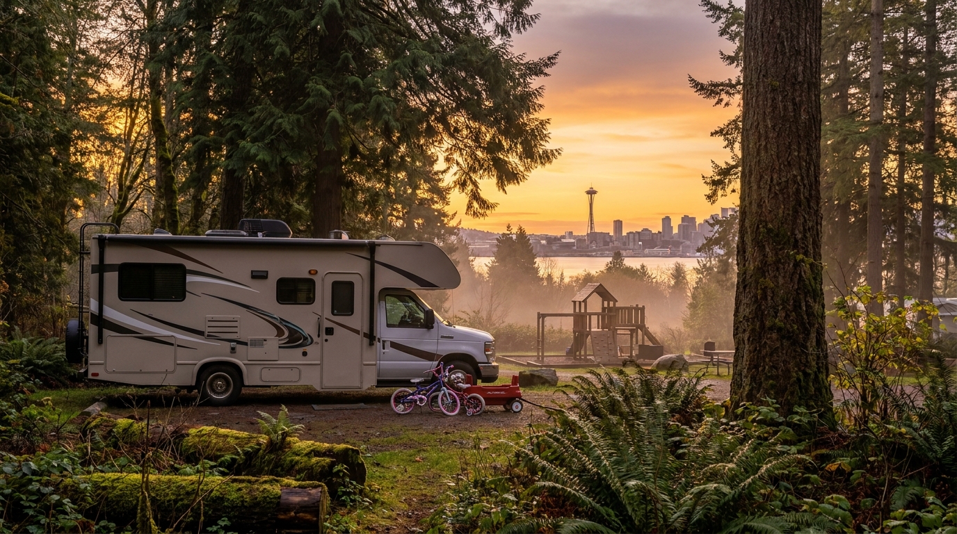 Family RV Camping in Seattle - Kid-Friendly Sites 2026