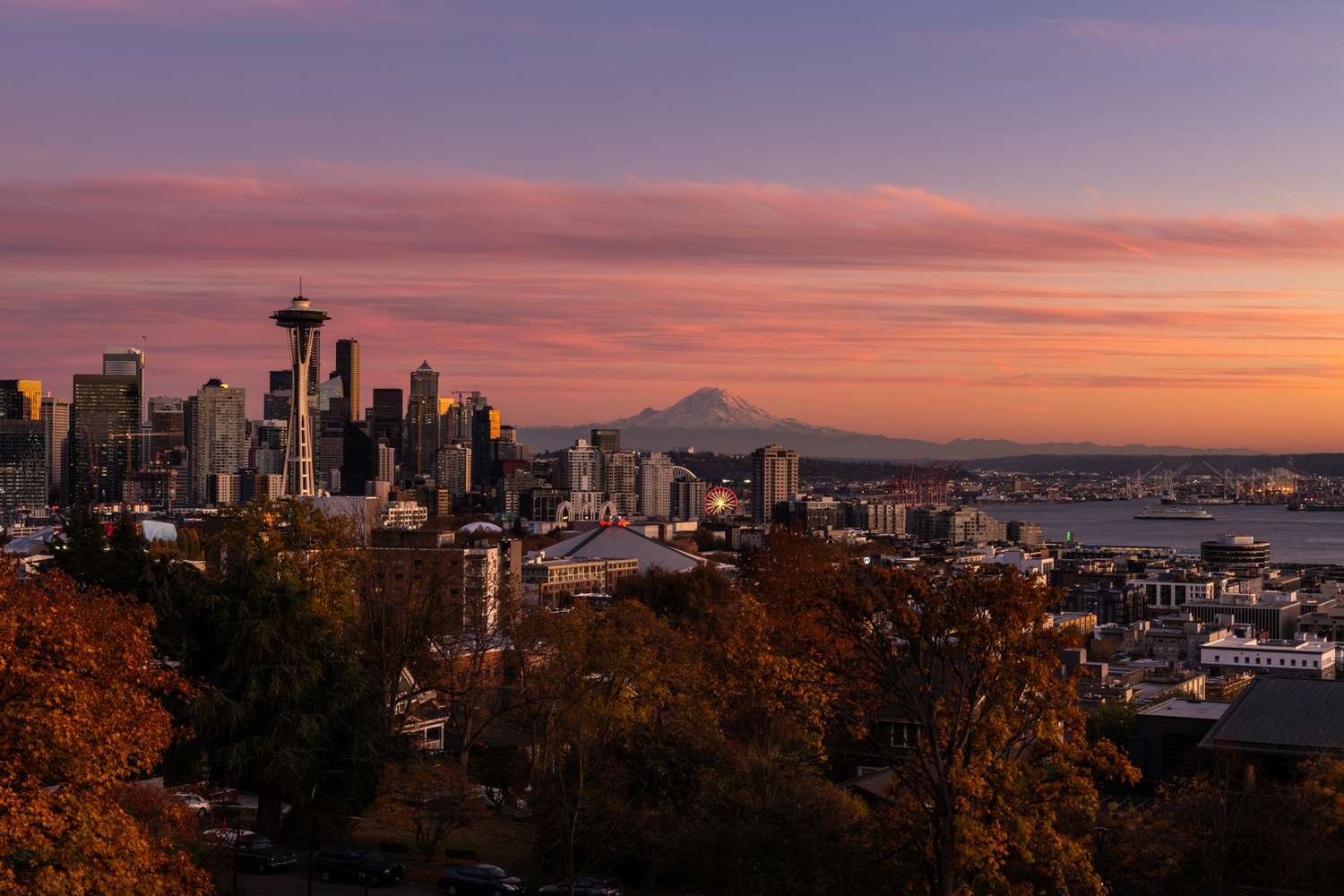 Seattle — Seattle scenic landscape travel
