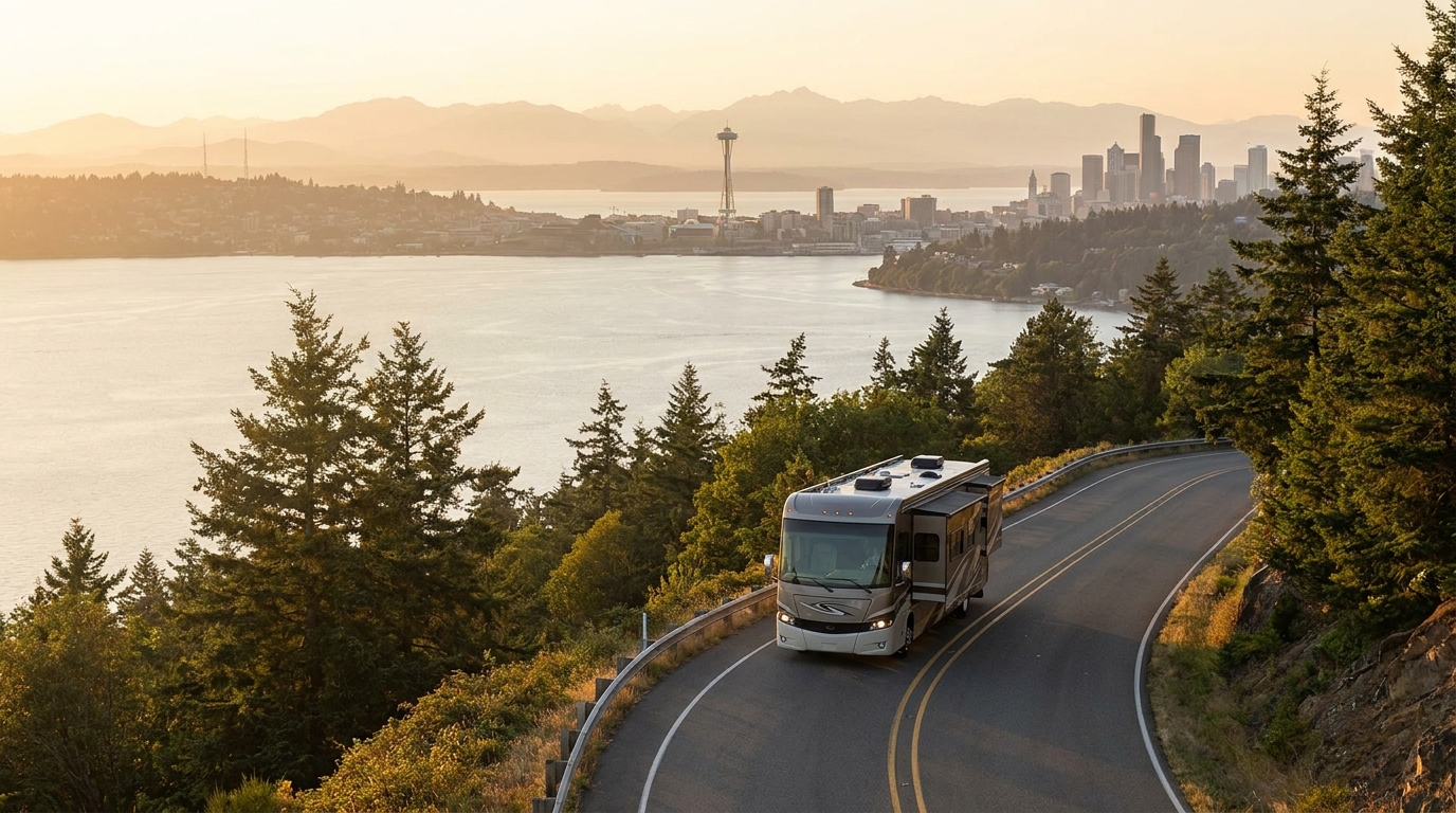 Long-Term RV Driving in Seattle - Monthly Routes 2026