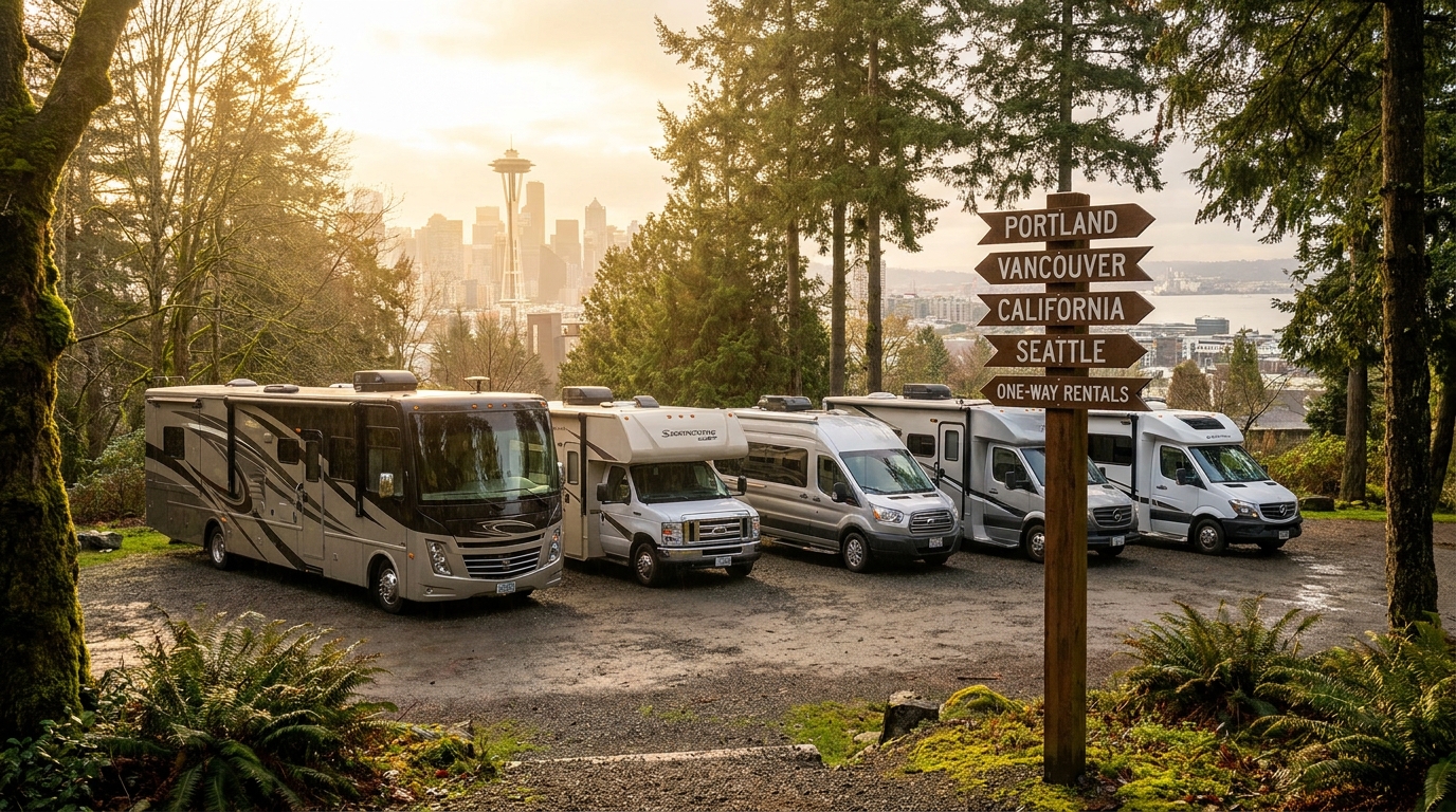 One-Way RV Rental Comparison in Seattle - Suppliers 2026
