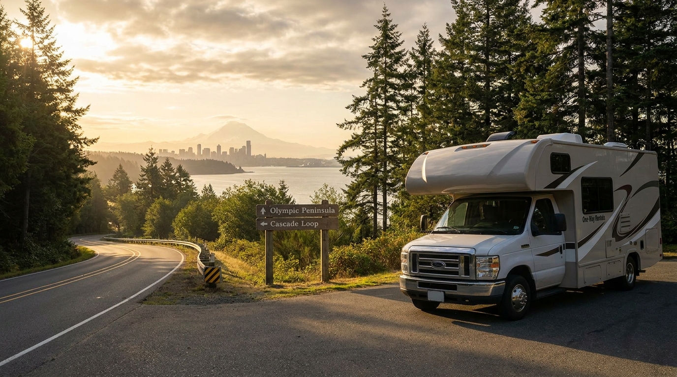 One-Way RV Itinerary in Seattle - Routes and Stops 2026