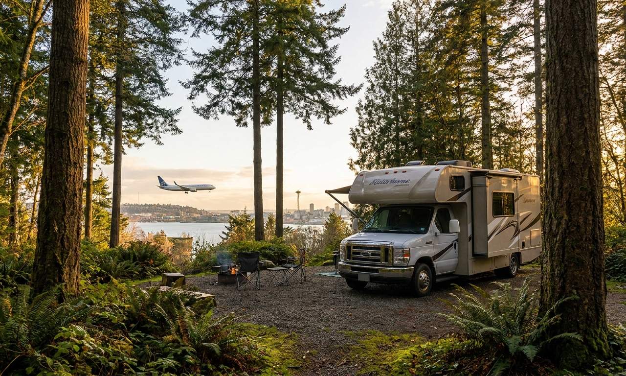 RV Camping Near Seattle Airport - Closest Sites 2026