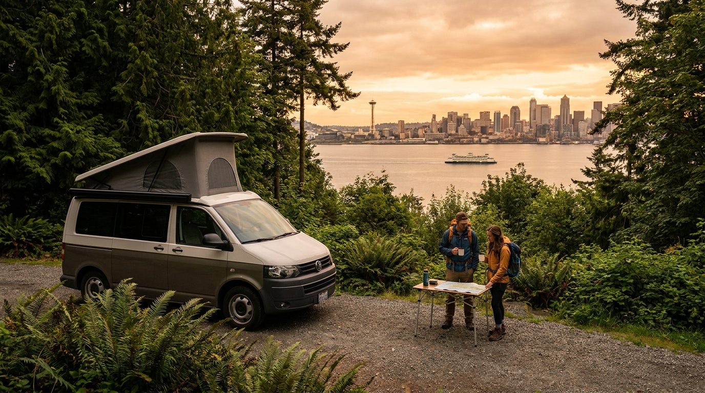 Weekend RV Itinerary in Seattle - 2-3 Day Plan 2026