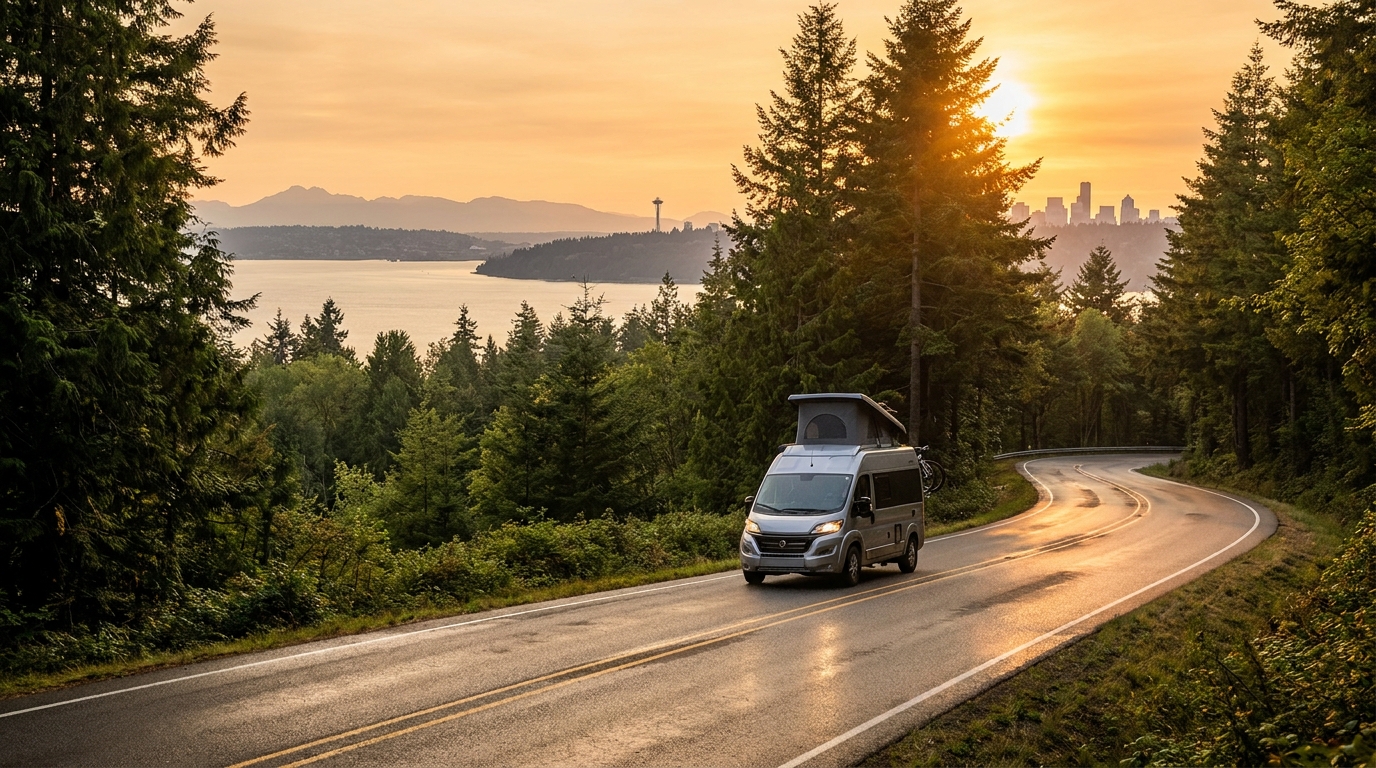 Weekend RV Driving in Seattle - Quick Routes 2026