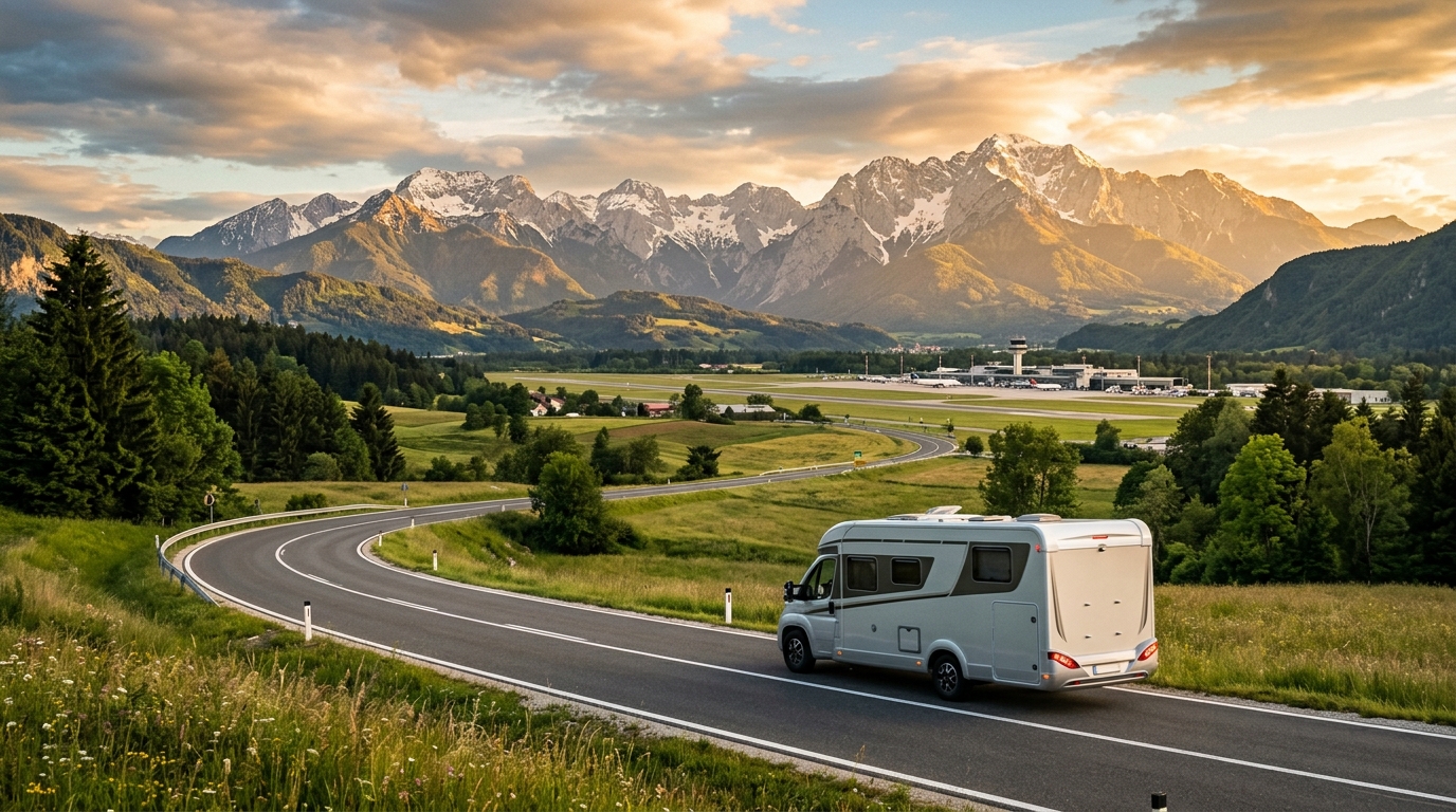 RV rental in Ljubljana - airport (Brnik)
