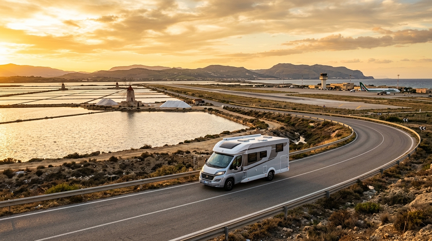RV and Motorhome Rental in Trapani - airport 2026