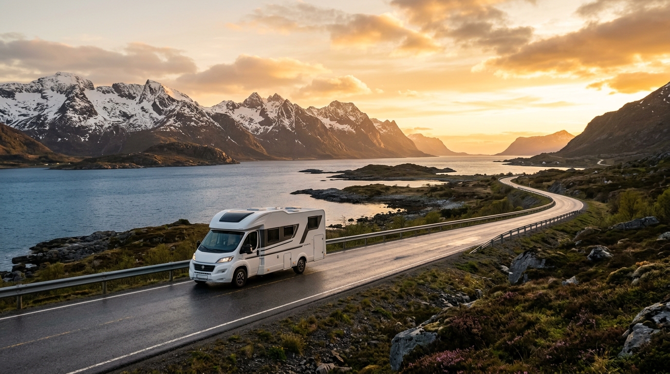 RV rental in Tromsø - Airport