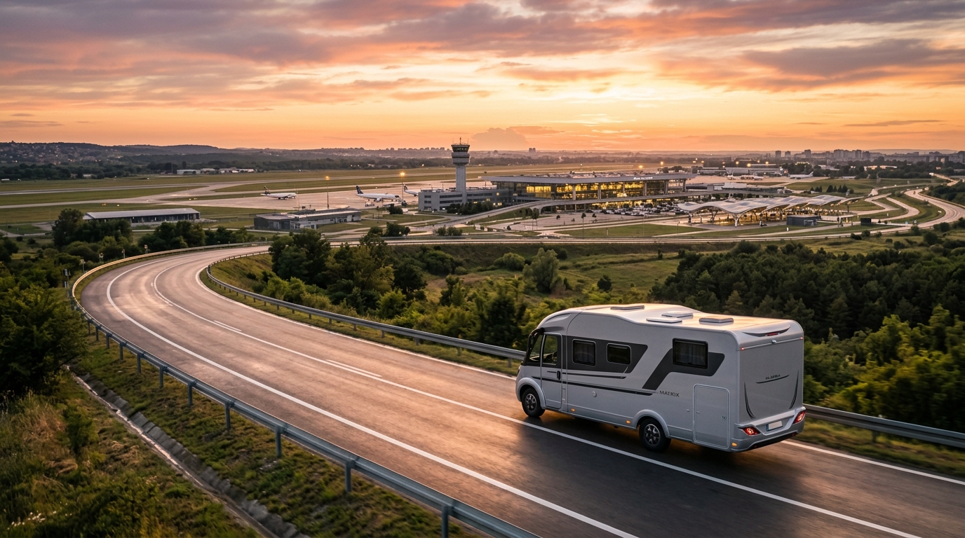 RV rental in Belgrade - Airport