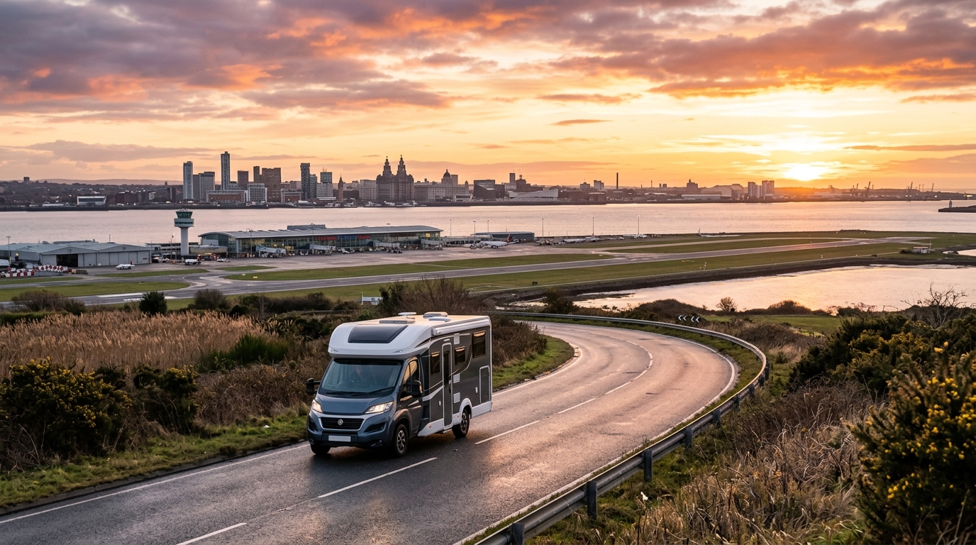 RV rental in Liverpool - Airport