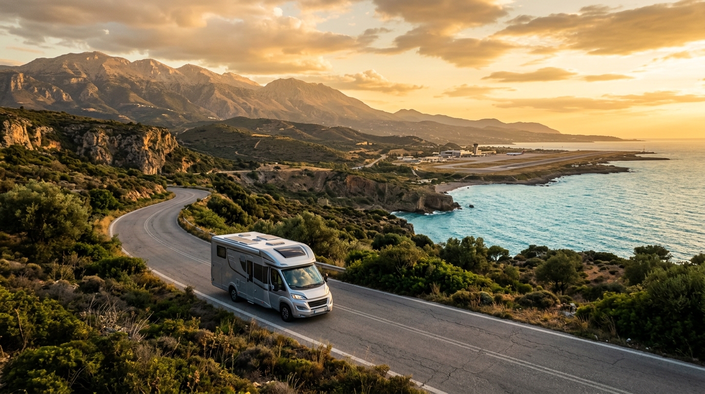 RV rental in Chania - Airport