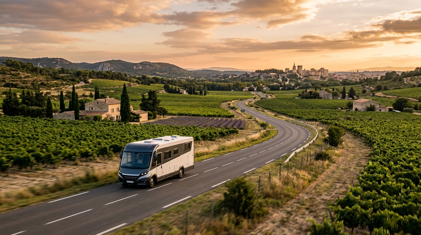 RV rental in Avignon - Airport