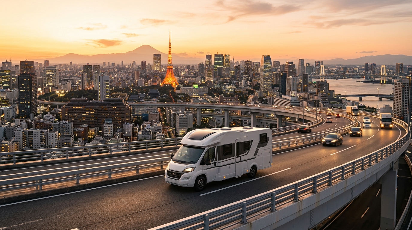 RV rental in Tokyo