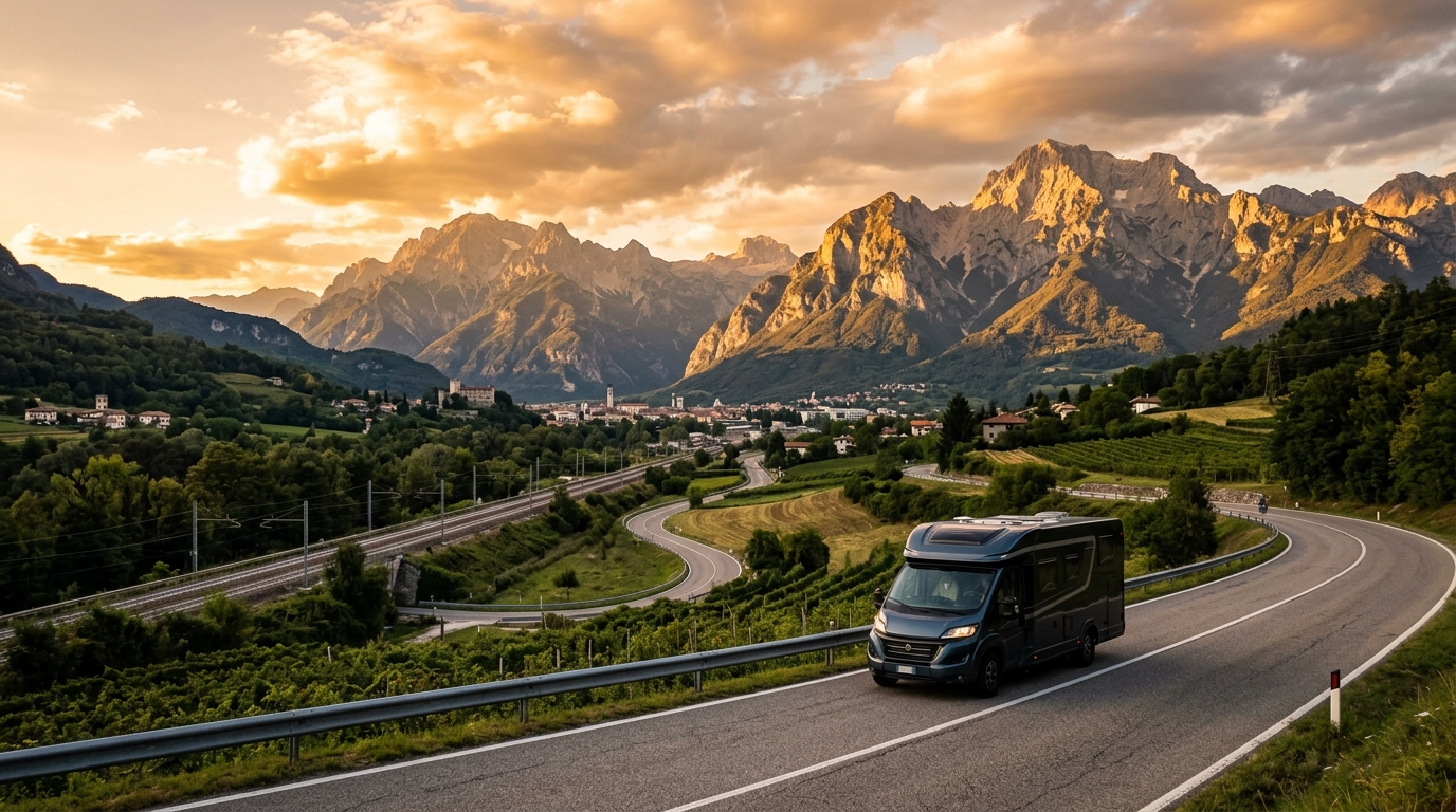 RV and Motorhome Rental in Udine - Train Station 2026