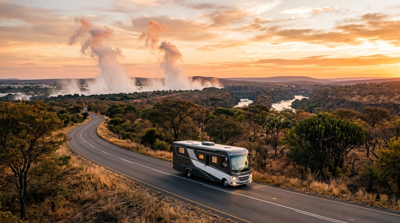 RV rental in Livingstone - Airport