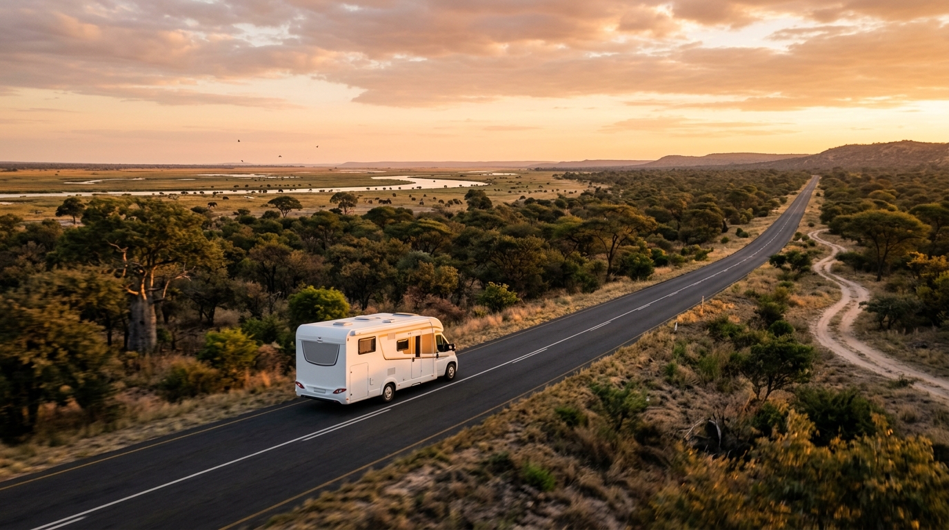 RV rental in Kasane - Airport