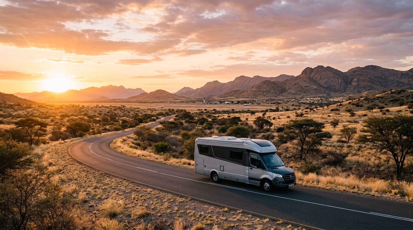 RV rental in Windhoek - Airport