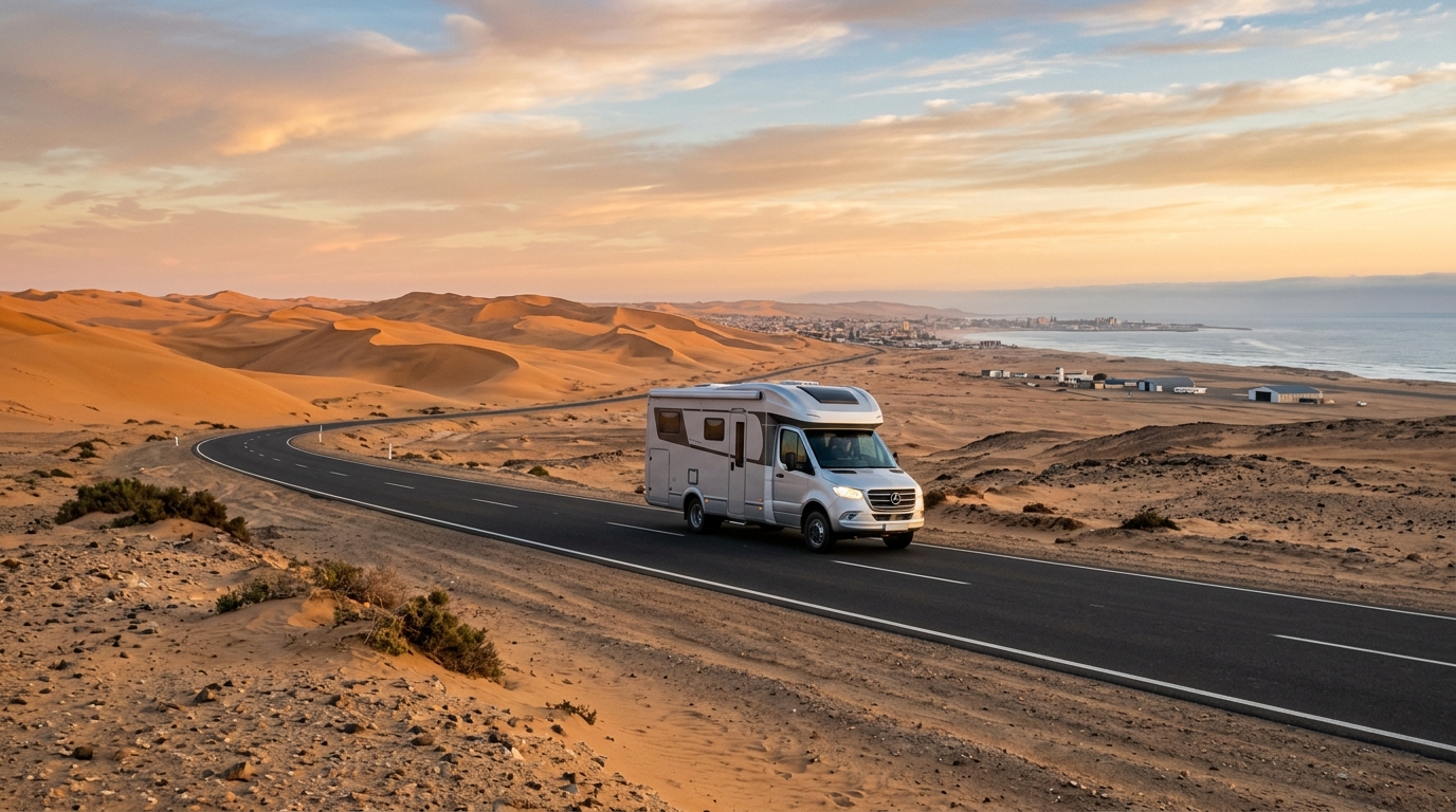 RV rental in Swakopmund - Airport