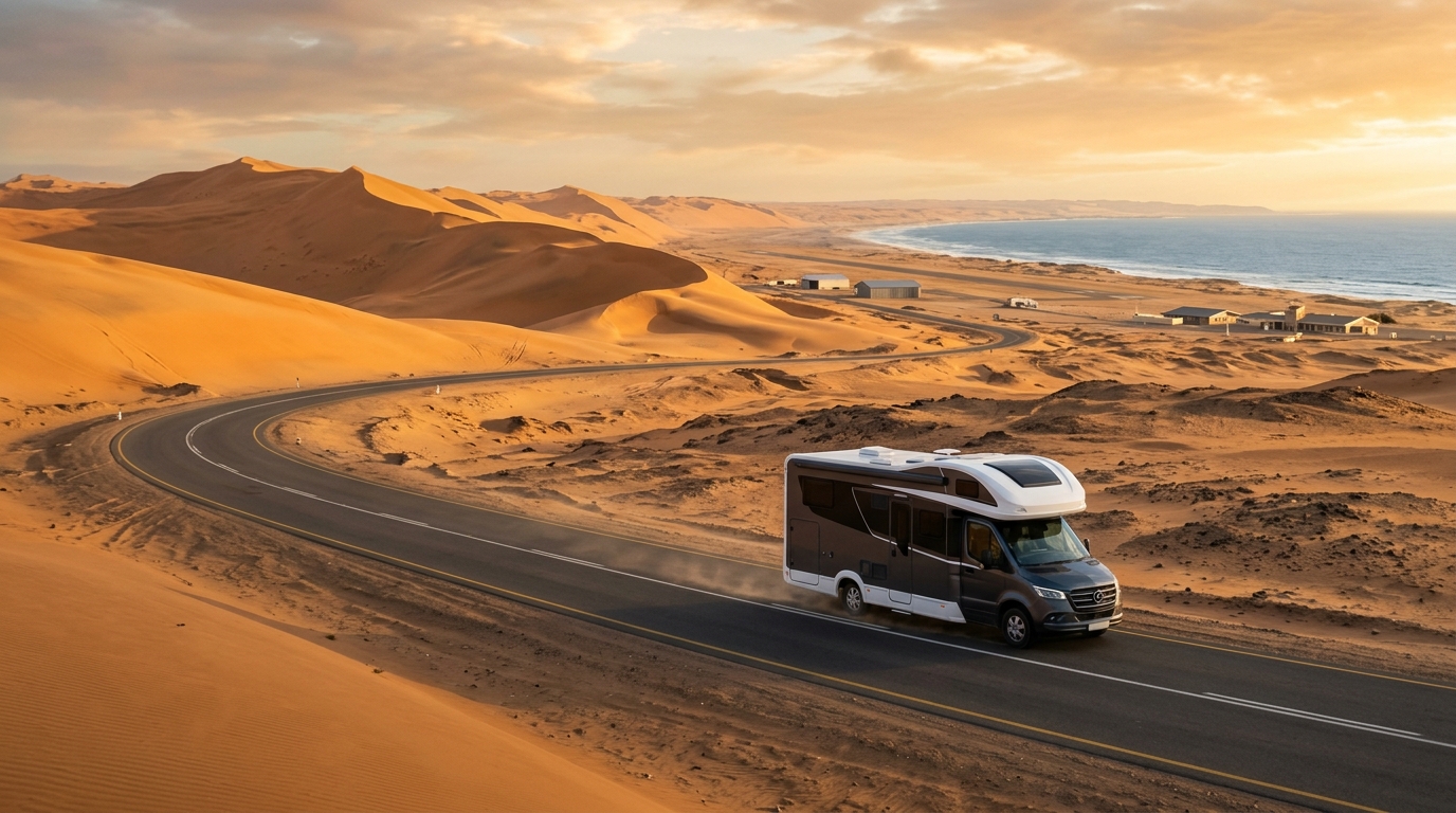 RV rental in Walvis Bay - Airport