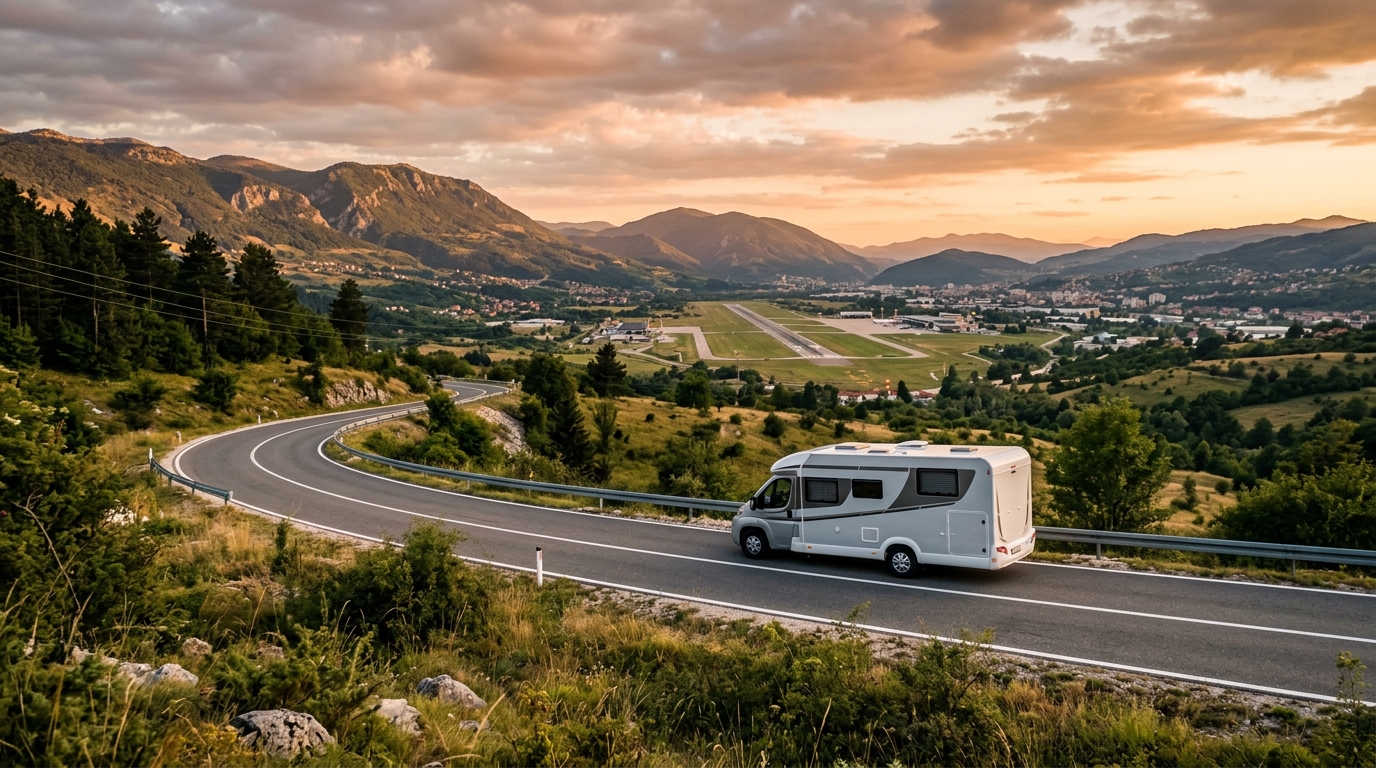 RV rental in Sarajevo - Airport