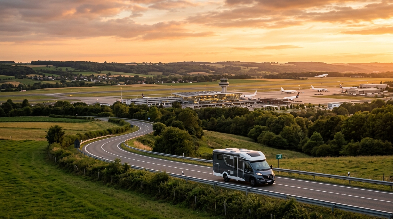 RV rental in Liège - Airport