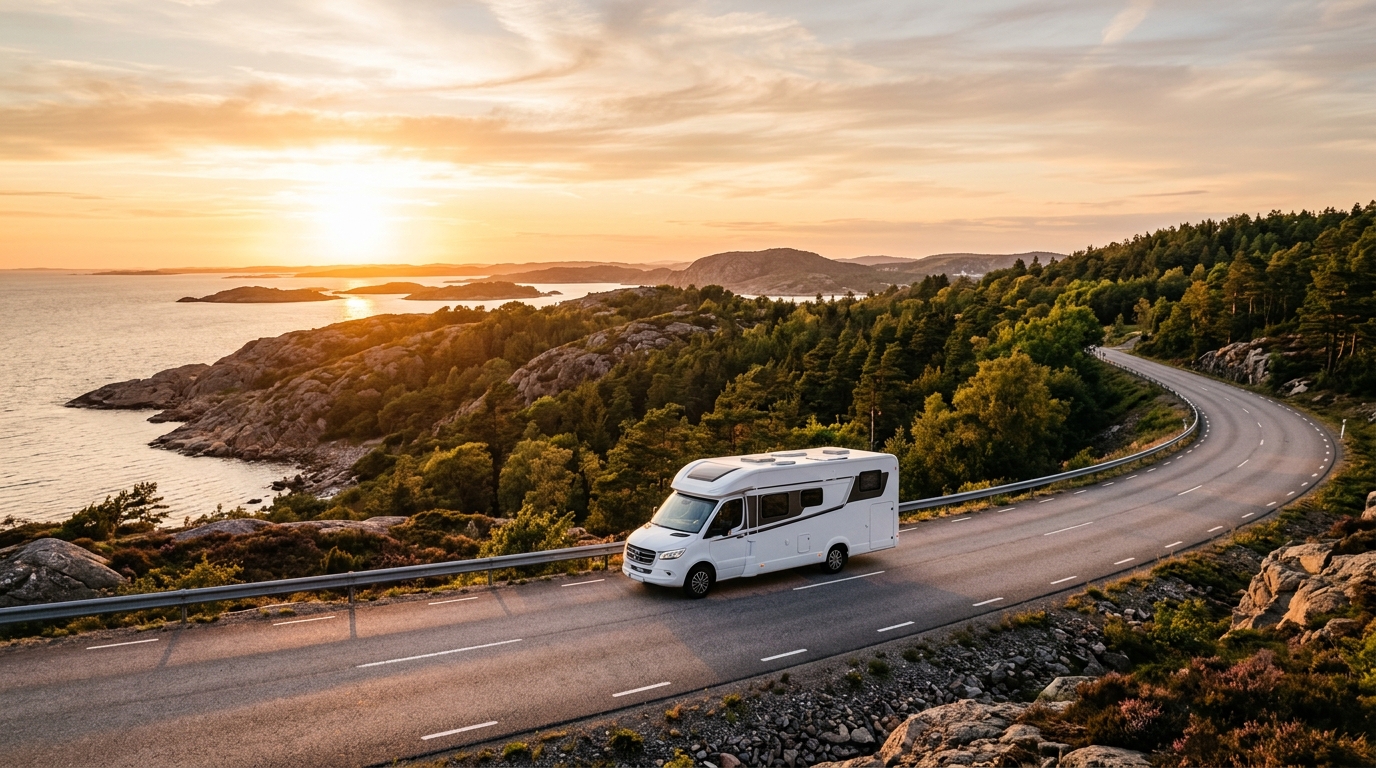 RV rental in Göteborg Gothenburg - Airport