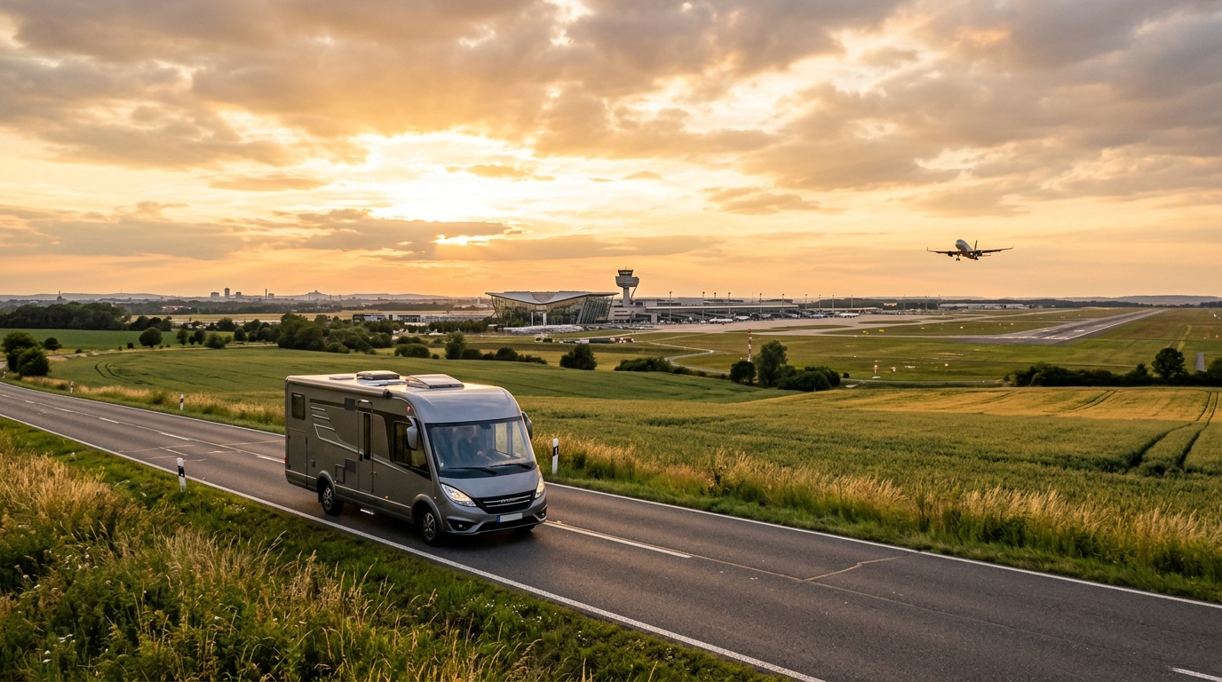 RV rental in Leipzig - Airport