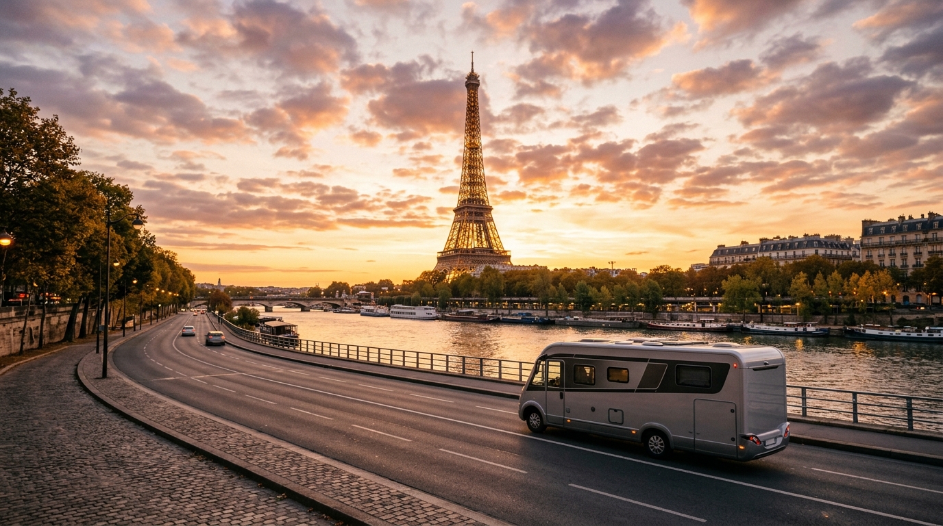 RV rental in Paris - Charles De Gaulle Airport