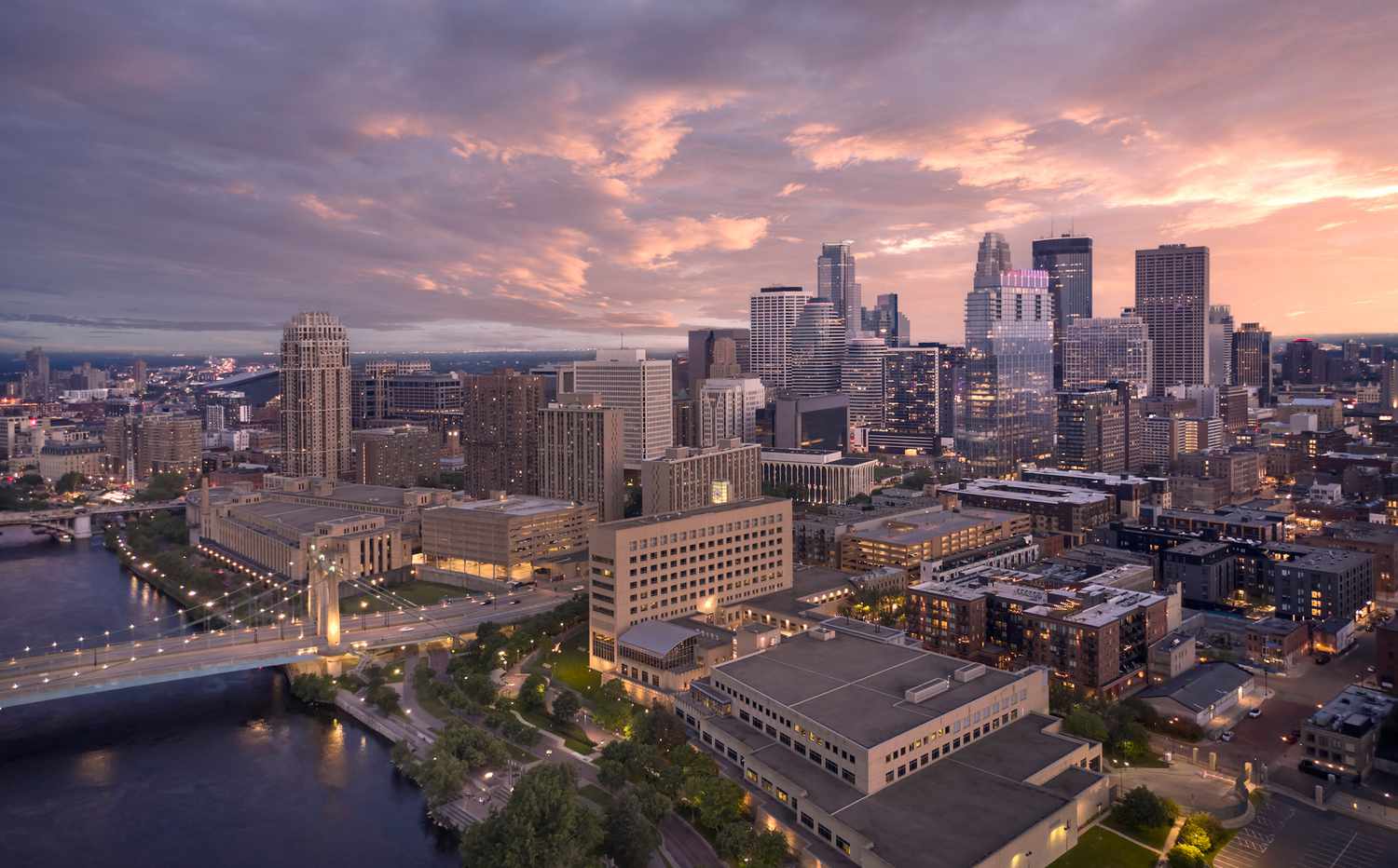Minneapolis — Minneapolis scenic landscape travel