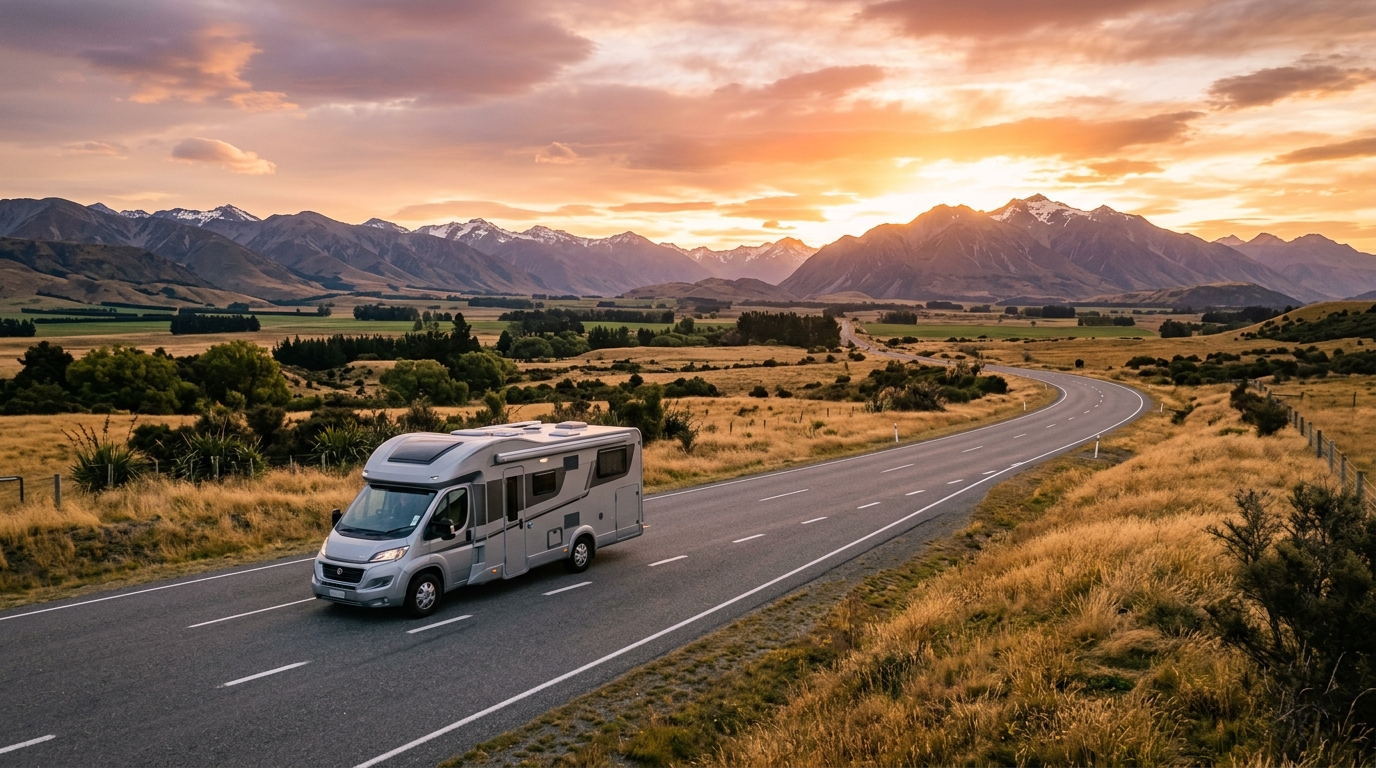 RV rental in Christchurch - Airport