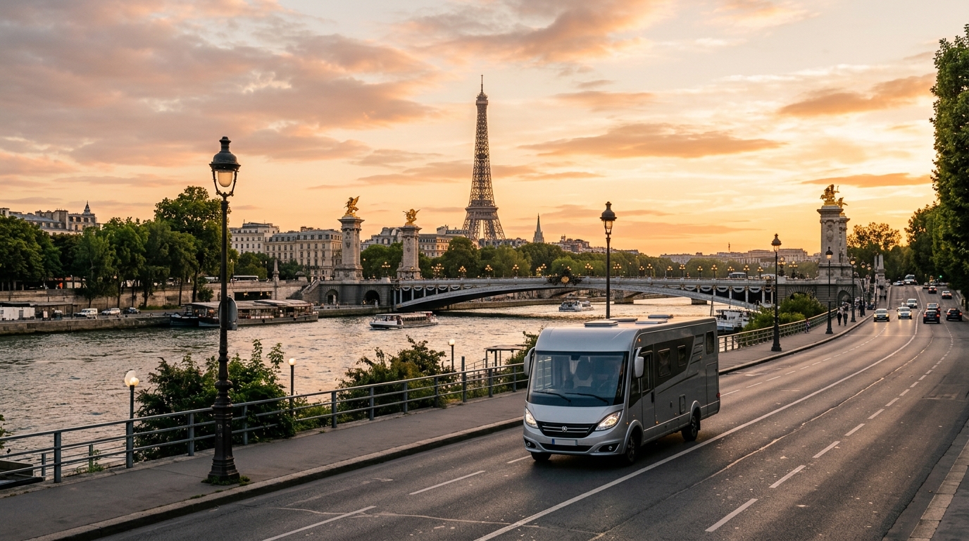 RV rental in Paris
