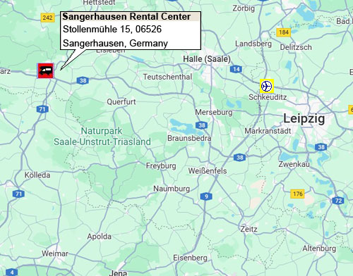 RV Rental Center  - McRent GR - Sangerhausen