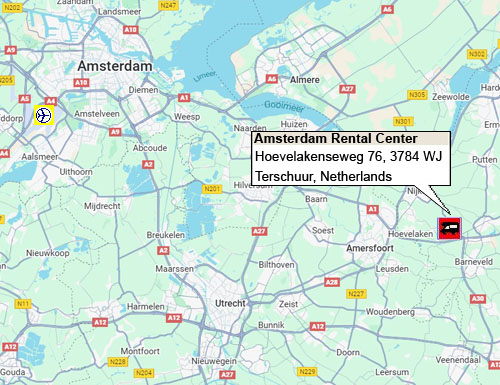 RV Rental Center  - Touring Cars FIN  - Amsterdam - Drop Off location only