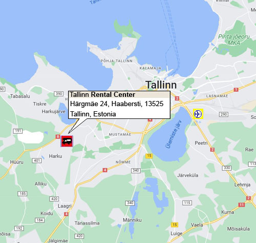 RV Rental Center  - Touring Cars NL  - Tallinn - Drop Off location only