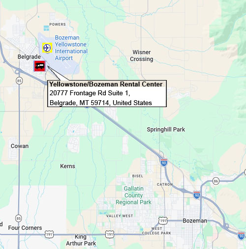 RV Rental Center  - Blacksford USA  - Bozeman
