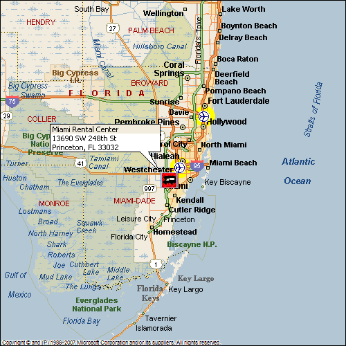 RV Rental Center  - El Monte - Miami MIA area