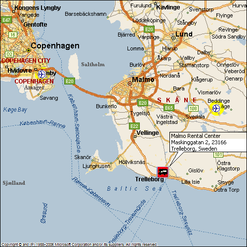 RV Rental Center  - Touring Cars UK  - Malmö - Drop Off location only