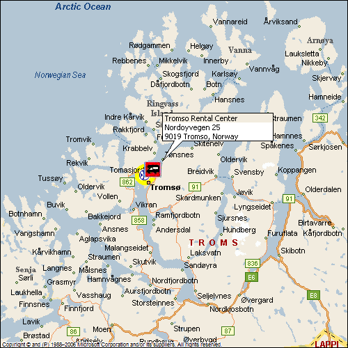 RV Rental Center  - Touring Cars UK  - Tromsø - Drop Off location only