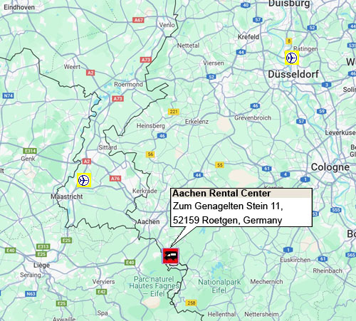 RV Rental Center  - McRent GR - Aachen