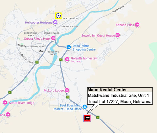 RV Rental Center  - Britz Botswana - Maun