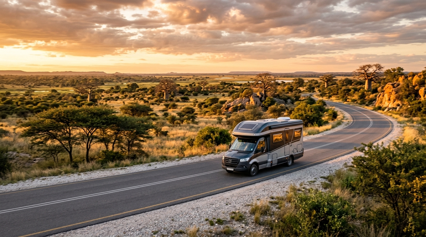 RV rental in Botswana