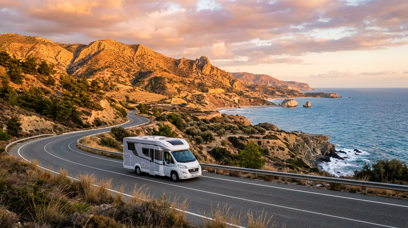 Motorhome and RV Rental in Cyprus - Compare Campervans Motorhomes and Prices 2026