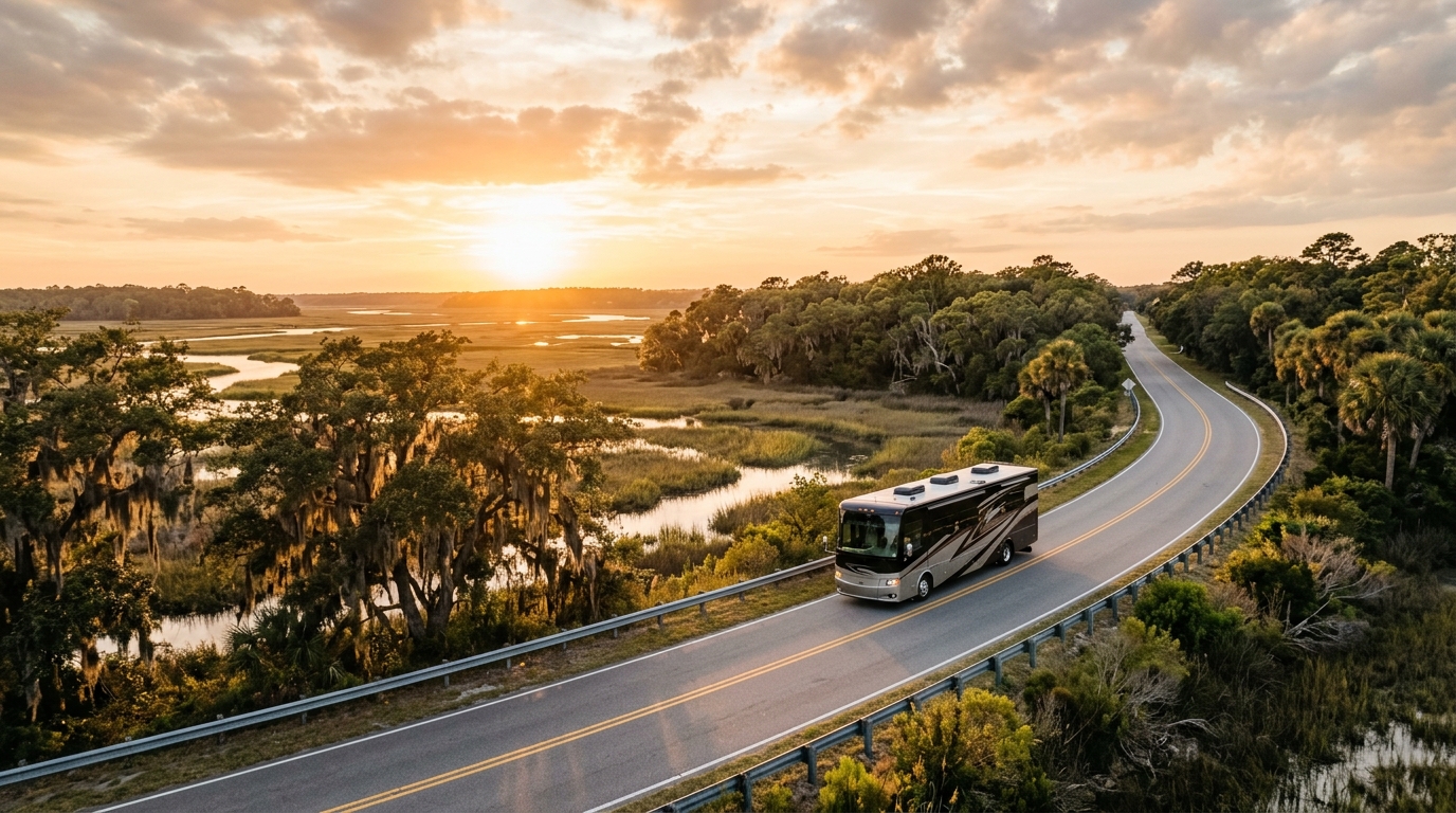 RV and Motorhome Rental in South Carolina 2026