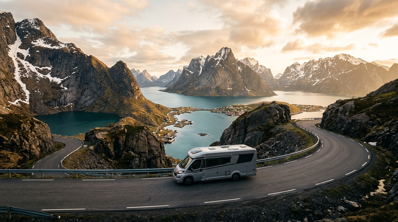 Motorhome and RV Rental in Norway - Compare Campervans Motorhomes and Prices 2026