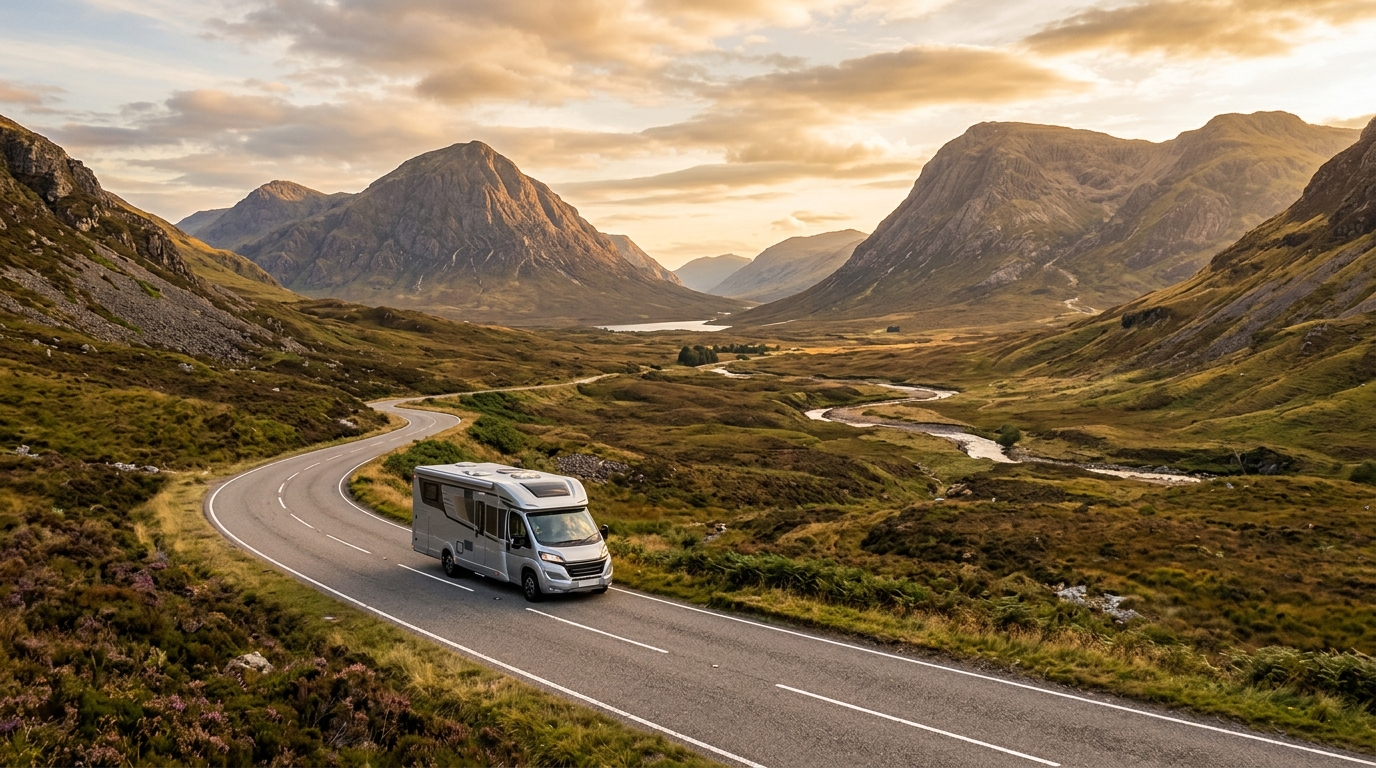 Motorhome and RV Rental in Scotland - Compare Campervans Motorhomes and Prices 2026